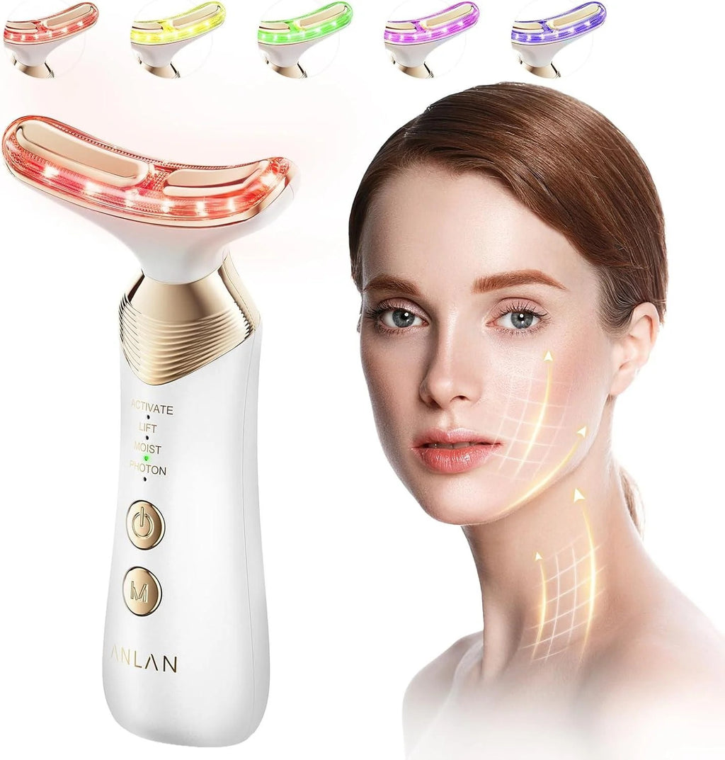24K Gold Dual Polar Neck Beauty Device